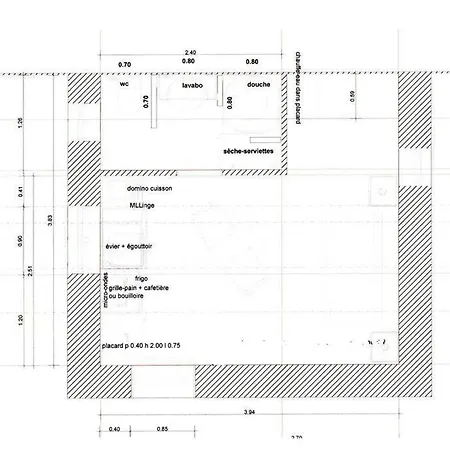 Petit Studio Avec Piscine Pour 2 Apartmán *